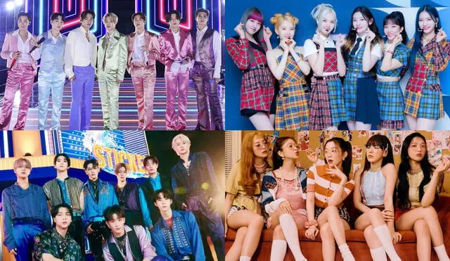 BTS, NCT, STAYC, Red Velvet y más como nominados a los Gaon Chart Music Awards. Foto: composición La República/BIGHIT/SM/Naver