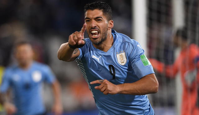 Luis Suárez ha jugado tres mundiales con Uruguay. Foto: AFP