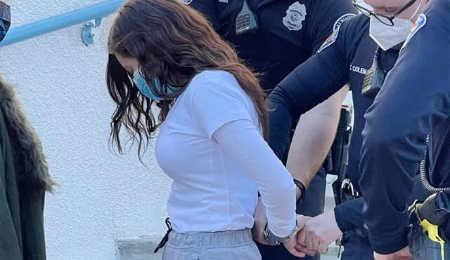 La adolescente Anna Bella Dukes ha sido acusada de asesinato, secuestro, robo a mano armada, manipulación de pruebas y conspiración. Foto: Departamento de Policía de Albuquerque/Twitter