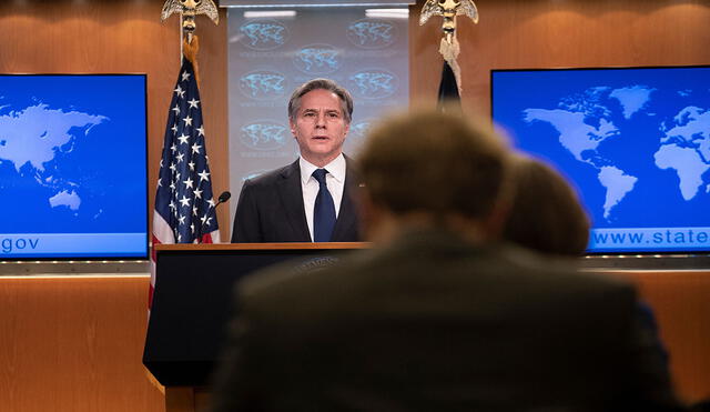 Antony Blinken señaló que la respuesta de Estados Unidos no se haría pública "porque creemos que la diplomacia tiene más posibilidades de éxito". Foto: AFP