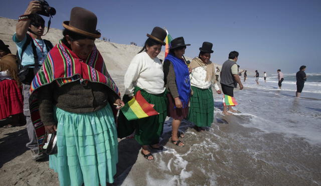 La cesión territorial y marítima al Estado Plurinacional de Bolivia especifica que el uso de la parcela es exclusivo del turismo. Nada rentable. Foto: EFE.