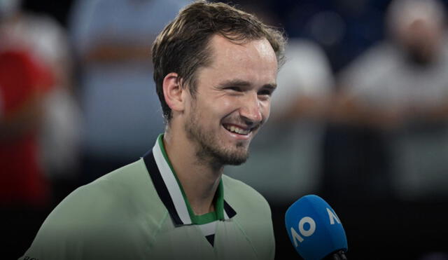 Daniil Medvedev se enfrentará a Stefanos Tsitsipas en la semifinal. Foto: EFE