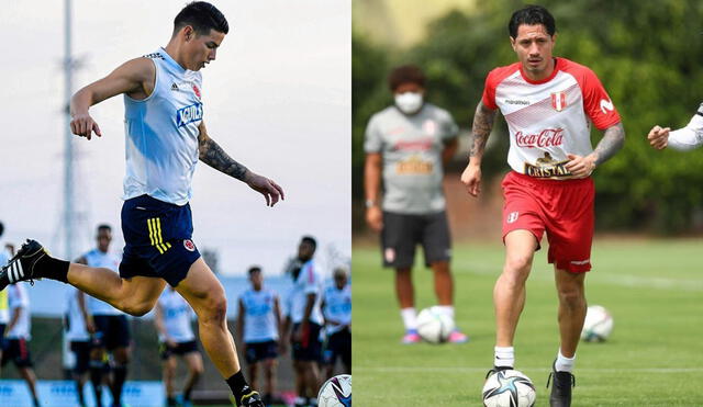 El encuentro entre Colombia y Perú comienza a las 4.00 p. m.. Foto: composición LR/Instagram selección colombiana/FPF.