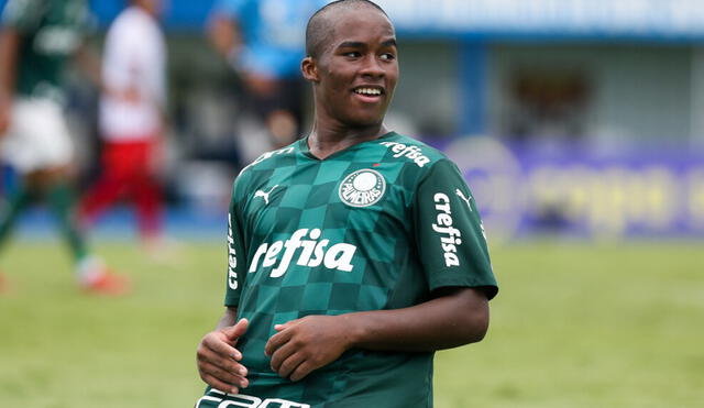 Endrick todavía no debuta profesionalmente con su club. Foto: Palmeiras