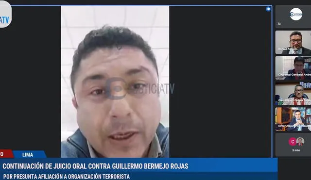 Guillermo Bermejo dijo "confiar en la parcialidad" de la Sala que emitirá su sentencia el próximo lunes 31. Foto: captura/video Justicia TV