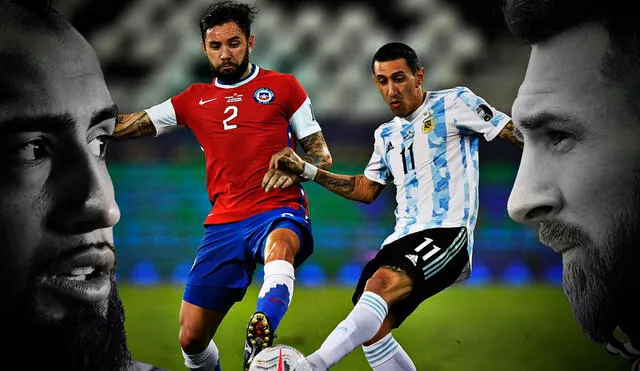 Vidal y Messi no estarán presentes en el partido de esta noche. Foto: composición/LR