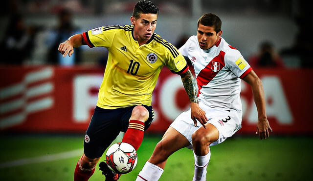 James Rodríguez lleva la '10' en la selección colombiana. Foto: composición/ AFP
