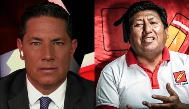 El periodista restó importancia a la crítica del vocero de Perú Libre. Foto: composición CNN/ Perú Libre.