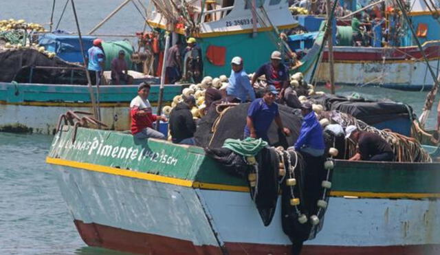 Produce prevé suspender las cuotas mensuales de créditos de pescadores afectados por derrame de petróleo. Foto: Andina.