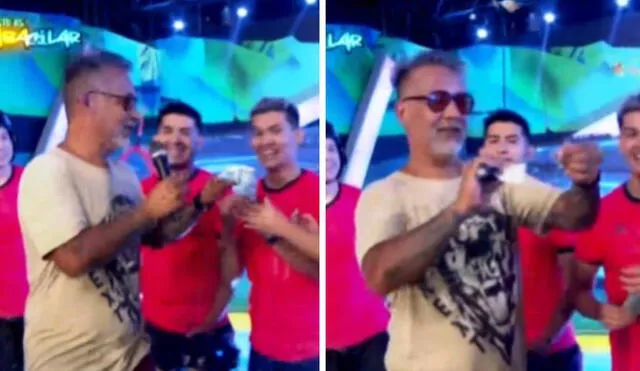 Roger del Águila sigue sorprendiendo con sus actitudes en el programa. Foto: captura de América TV