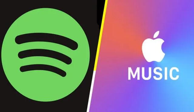 Spotify y Apple Music son las plataformas de música en streaming más populares en Estados Unidos. Foto: Sopitas.com