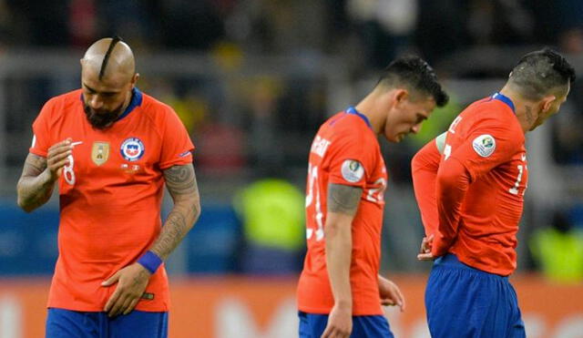 Chile sumó su segunda derrota consecutiva como local y complicó sus chances en las Eliminatorias Qatar 2022. Foto: AFP