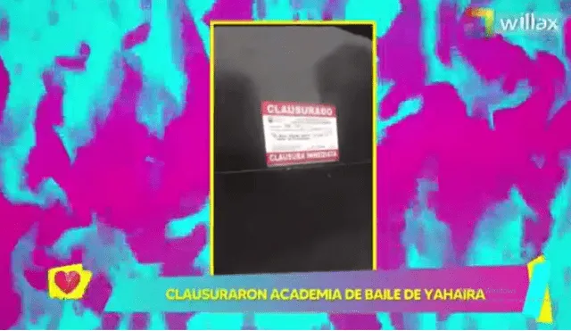 La academia de Yahaira Plasencia fue clausurada. Video: Willax Tv.
