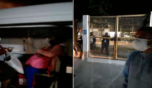 Trabajadores de nosocomio de Ferreñafe denunciaron deficiencias en servicio a pacientes. Foto: captura de difusión