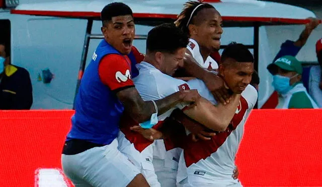 Perú ganó 1-0 a Colombia en Barranquilla y se ubica cuarto en las Eliminatorias. Foto: EFE