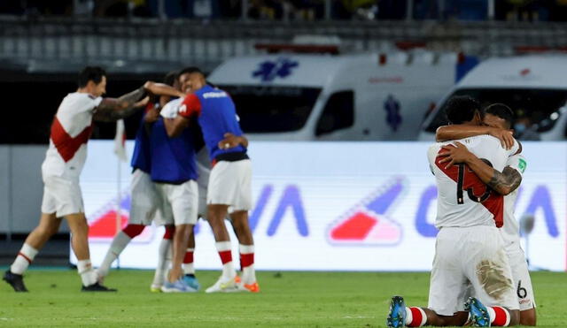 Es la primera vez que Perú gana tres partidos de visita en las eliminatorias. Foto: EFE.