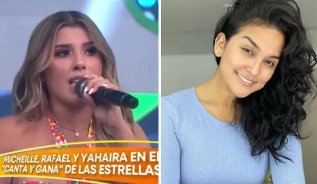 Yahaira Plasencia estuvo como invitada en el Canta y gana de Esto es Habacilar. Foto: captura de América TV / Instagram