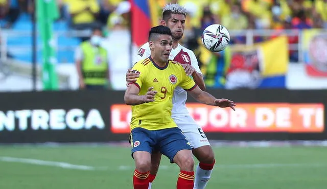 Perú ganó 1-0 a Colombia y se ubica cuarto en las Eliminatorias Qatar 2022. Foto: FPF