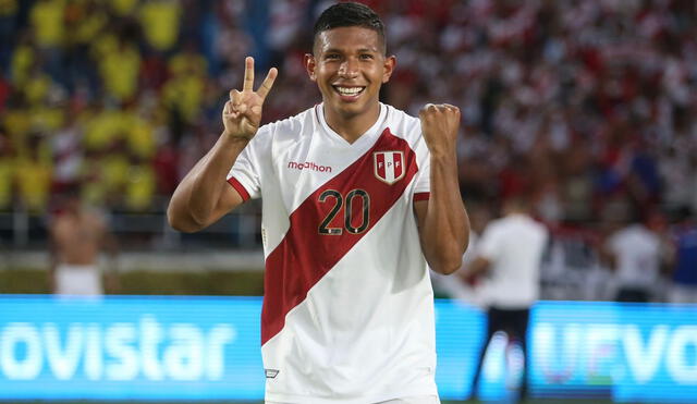 Edison Flores marcó por última vez con la selección peruana el pasado 3 de julio del 2019 ante Chile. Foto: Twitter