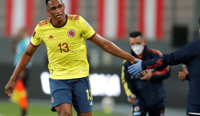 Yerry Mina no disputará el duelo Colombia vs. Argentina. Foto: EFE