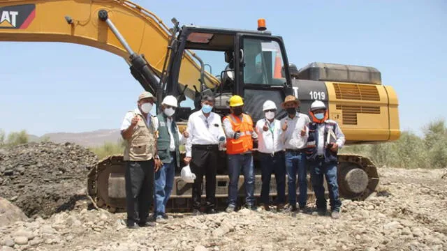 Pejeza inició los trabajos de defensas ribereñas en el río Jequetepeque. Foto: Pejeza.