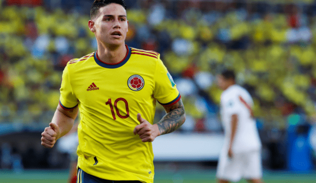 James Rodríguez se mostró optimista para los siguientes duelos de Colombia. Foto: EFE