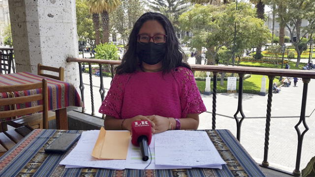 Para la coordinadora en defensa del valle de Tambo, Dilvia Gálvez, de ratificarse la sentencia, se criminalizaría la protesta. Foto: La República