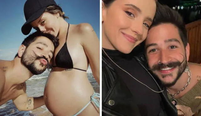 Evaluna Montaner y Camilo anunciaron que tendrán un bebé con el estreno de su canción Índigo. Foto: Instagram