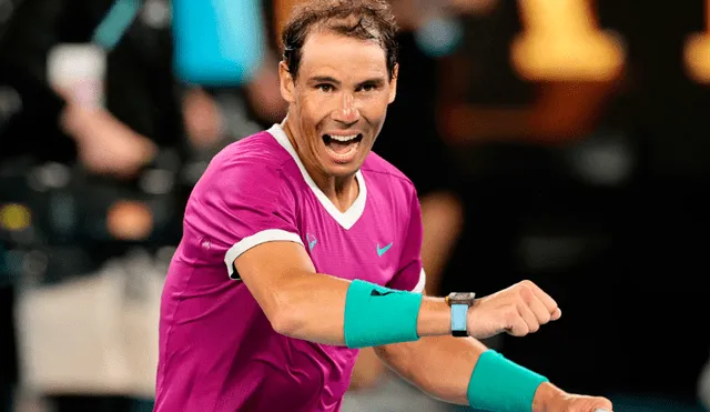 Rafael Nadal obtuvo su Grand Slam número 21 tras ganar el Australian Open 2022. Foto: AFP