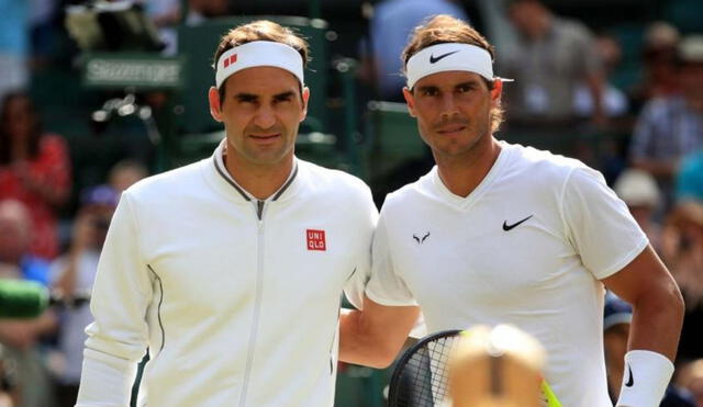 Roger Federer y Rafa Nadal son los máximos ganadores en torneos Gran Slam. Foto: Canal Tenis.