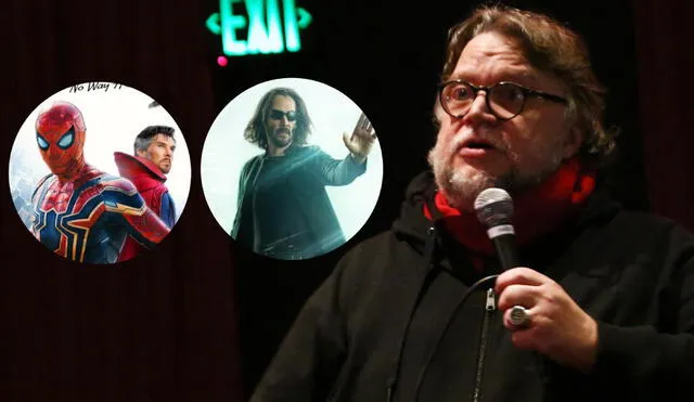 Guillermo del Toro, director de El callejón de las almas perdidas, habló sobre el cine y las audiencias actuales. Foto: composición/AFP/WarnerBros/Marvel