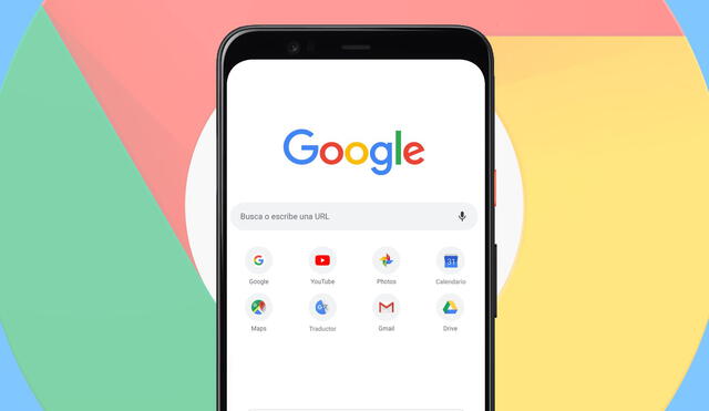 Google Chrome para Android. Foto: hiper textual