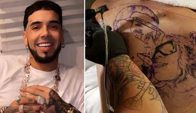 Anuel street poem tattooTikTok Search