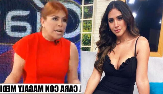 Magaly Medina habló sobre Melissa Paredes. Foto: captura ATV / Instagram