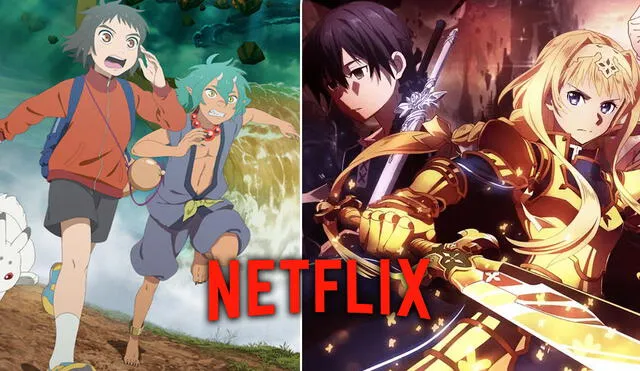 Conoce cuántos animes llegarán a Netflix en febrero de 2022. Foto: composición / Netflix
