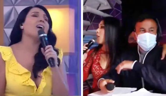 Tula Rodríguez protagonizó un divertido momento en el programa. Foto: capturas de América TV