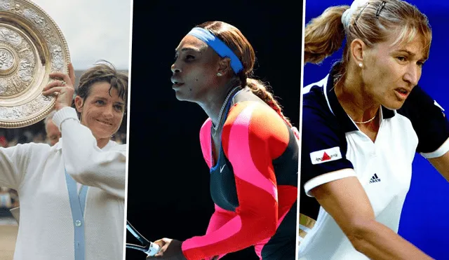 Con varios títulos y campeonatos mundial de tenis, ellas se convierten en las mujeres con mayores triunfos en el Grand Slam. Foto: composición LR / Fabrizio Oviedo