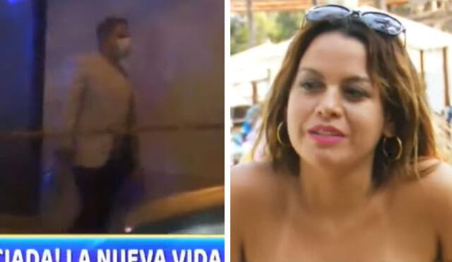 Flor Polo y Néstor Villanueva anunciaron su separación hace algunas semanas. Foto: captura de ATV