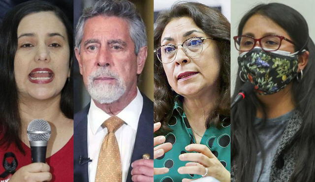 Políticos respaldaron gestión de Mirtha Vásquez en el Consejo de Ministros. Foto: composición/La República