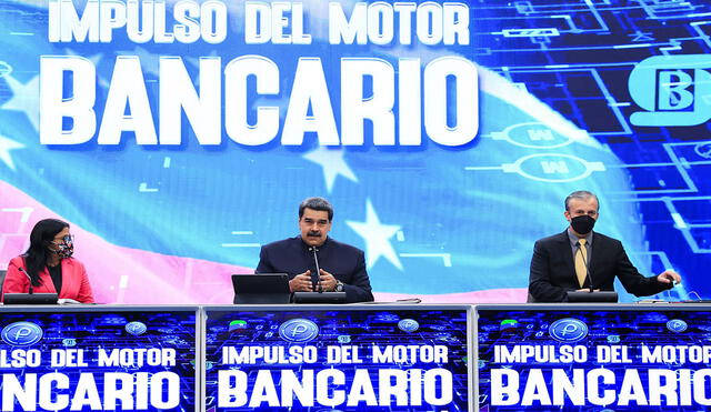 Nicolás Maduro se refirió al llamado Plan Vuelta a la Patria en un acto gubernamental que estaba abocado a temas económicos. Foto: Prensa Miraflores