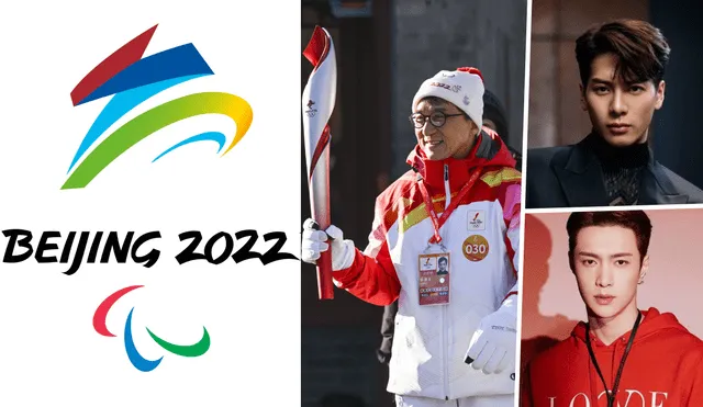 Más de 100 artistas, entre ellos Jacki Chan, Jackson y Lay, se unen en canción oficial de los Juegos Olímpicos de Invierno Beijing 2022. Video del tema fue lanzado el 1 de febrero. Foto: composición La República / AFP / Weibo