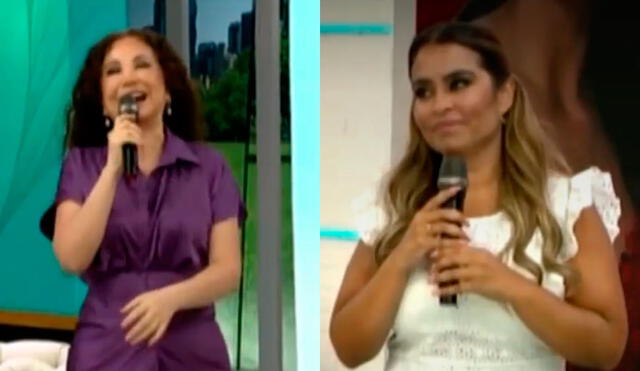 Ethel Pozo reveló que perdieron a una amiga con la entrevista de Janet Barboza a Melissa Paredes. Foto: captura América TV.