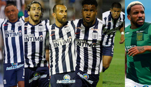 ¿Quiénes tendrán más minutos? Alianza Lima cuenta con un gran número de atacantes. La decisión final la tendrá Bustos sobre los titulares. Foto: composición GLR