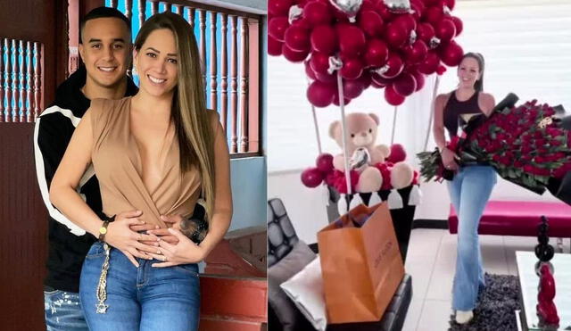 Melissa Klug recibe una cartera Louis Vuitton en su cumpleaños. Foto Instagram