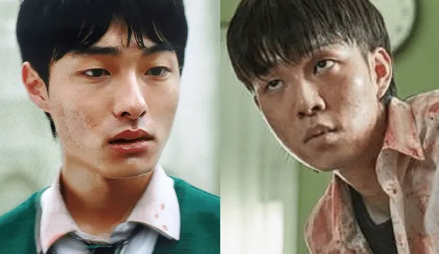 Yoon Chan Young y Yoo In Soo como Cheong San y Gwi Nam de Estamos muertos. Foto: composición La República/Netflix