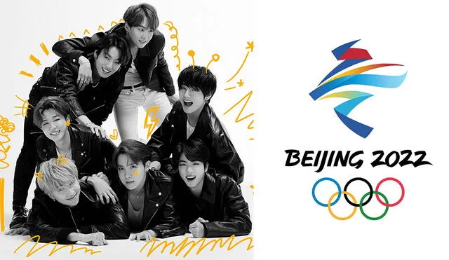 BTS en Beijing 2022. Foto: GQ y Olympics
