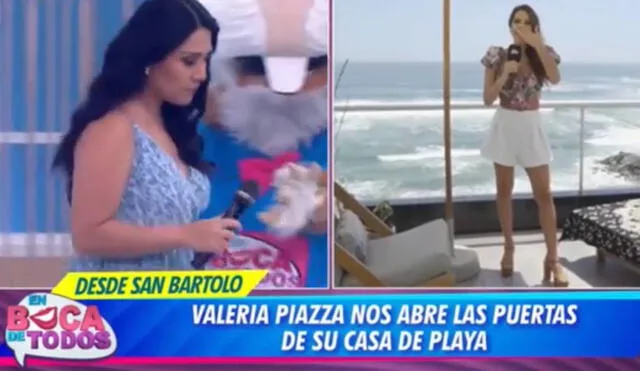 Tula Rodríguez se mostró indignada al escuchar que Valeria Piazza es la nueva favorita del productor. Foto: captura de América TV