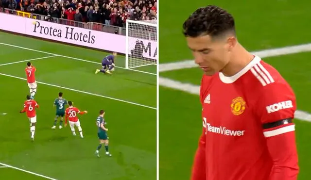 Cristiano Ronaldo volvió esta temporada al Manchester United luego de pasar por las filas de la Juventus. Foto: captura ESPN