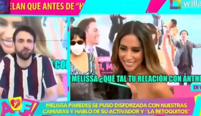 Rodrigo González se pronunció sobre las declaraciones de Melissa Paredes. Foto: captura de Willax