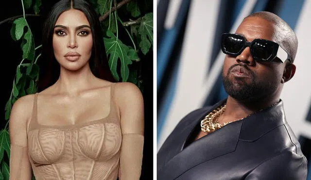 Kanye West respondió a Kim Kardashian y dijo que ella era manipulada por su publicista. Foto: Kim Kardashian/Kanye West/Instagram